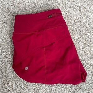 Lululemon Speed Up Low Rise Lined 2.5’ Shorts